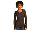 Prana - Alyssa L/S Top (Coffee)