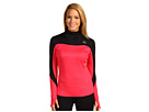 Mizuno - Breath Thermo 1/2 Zip (Raspberry/Black)