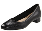 Rockport - Lilly Pinked Ballet (Black Leather)