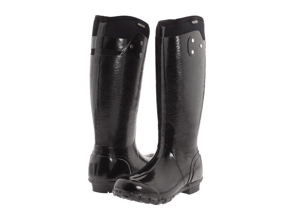 Bogs Rider Emboss (Black) Women