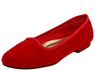 Annie - Tux (Red Velvet Suede)