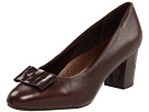 Trotters - Jillian Bow (Mocha Soft Kid Leather/Patent Bow)