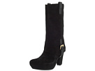 Earthies - Lintz (Black Suede)