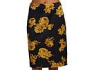 Mac, Jac - Vintage Roses Tuexdo Skirt (Saffron Yeloow Multi)