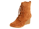 MICHAEL Michael Kors - Arissa Bootie (Luggage Sport Suede)