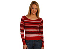 Nike 6.0 - Fair Isle PYT Sweater (Varsity Red/Multi-Color/Black)