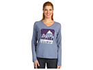 Life is good - Good Karma Karma Crests Organic L/S Tee (Mountain Blue)