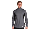 Nike - Pro Combat Hyperwarm Fitted Shield 1.2 Mock (Flint Grey/Black/Black)