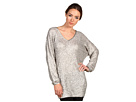 Donna Karan - V-neck Dolman Tunic (Pearl)
