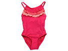 Juicy Couture Kids - Ombre Eyelet Layered Ruffle Maillot (Haphazard)