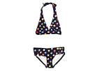 Juicy Couture Kids - Sunshine Dots Halter Top and Girl Leg Bottom (Regal)
