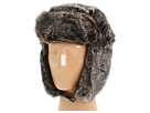Steve Madden - Luxe Faux Fur Trapper Hat (Brown)