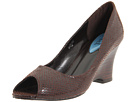 Fitzwell - Maggie Peep-Toe (Brown Snake)