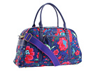 Oilily - Paisley Flower Weekender (Blue) - Bags and Luggage