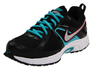 Nike Kids - Dart 9 (Toddler/Youth) (Black/Metallic Silver/Bright Turquoise/White)