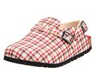 Birki's Kids - Kay (Toddler/Youth) (Check Red Beige)