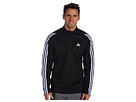 adidas - Response Fleece L/S Half-Zip Top (Black/White)