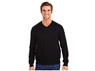 Victorinox - Wool Nylon Poly Twill V-Neck Sweater (Black)