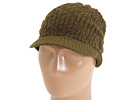 Echo Design - Quilt Stitch Newsboy Hat (Olive)