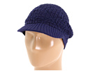 Echo Design - Quilt Stitch Newsboy Hat (Deep Blue Heather)