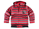Burton Kids - Repel Jacket (Little Kids/Big Kids) (Cardinal Fade Stripe)
