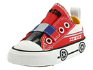 Converse Kids - Chuck Taylor All Star Simple Slip (Infant/Toddler) (High Risk Red/White/Black)
