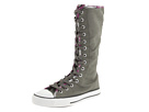 Converse Kids - Chuck Taylor All Star X-Hi Tall (Toddler/Youth) (Charcoal/Plaid)
