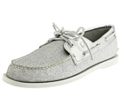 Sperry Kids - A/O Glitter (Youth) (Silver Glitter)
