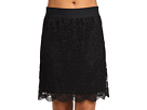AK Anne Klein Petite - Petite Lace Slim Skirt (Black)