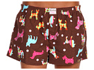 P.J. Salvage - Doggie Daze Flannel Boxer (Brown)