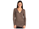 Karen Kane - Krystin L/S Wrap Top (Taupe)