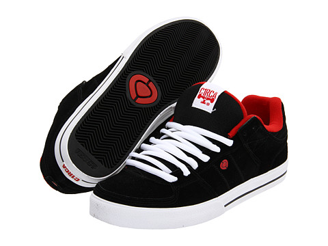 circa shoes red