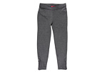 Kate Mack - Alpine Lace Jegging w/ Side Zipper (Little Kids) (Grey)