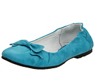 Kid Express - Gertie (Toddler/Youth) (Turquoise Leather)