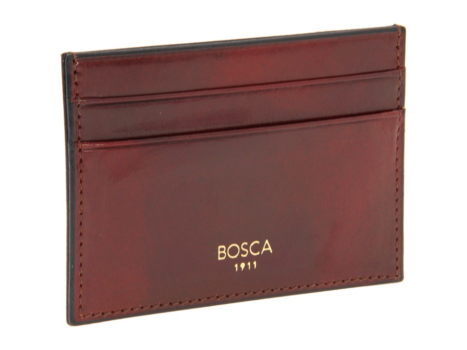 UPC 009309049581 product image for Bosca Old Leather Collection - Front Pocket Wallet w/ Money Clip (Cognac Leather | upcitemdb.com