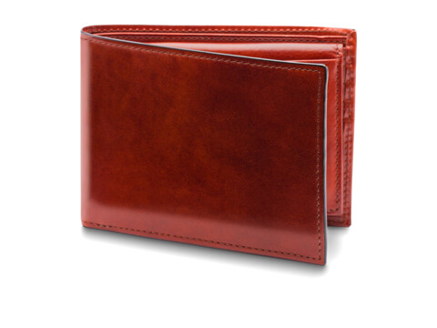 UPC 009309049642 product image for Bosca Old Leather Collection - Credit Wallet w/ ID Passcase (Cognac Leather) Bi- | upcitemdb.com