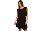 BCBGeneration - Cowl Back Dress (Black)