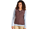 adidas Golf - ClimaProof#174; Wind Full Zip Stretch Vest (Coco/white) - Apparel
