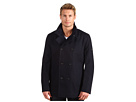 Ben Sherman - Plectrum Wool Double Breasted Coat (Navy)