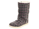 Roxy Kids - Cedar (Toddler/Youth) (Black/Grey/Pink)