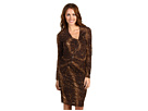Kenneth Cole New York - Neutral Lizard Print Dress (Mushroom Combo)