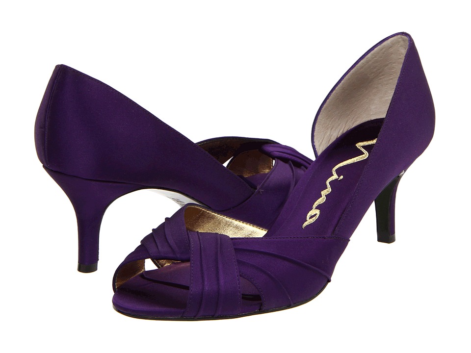 Nina Culver (Grape Satin) Women