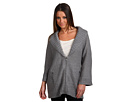 Quiksilver - Stitches Cocoon Cardigan (Deep Heather Grey) - Apparel