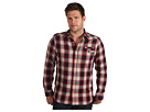 Howe - Pretty Head Plaid L/S Woven Shirt (Port)