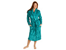 Karen Neuburger - Tapestry L/S Wrap Robe (Teal Scroll)