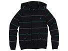 Volcom Kids - Boys Hacker Hooded L/S (Little Kids) (Black)