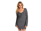 Roxy - Coast Is Clear Dress (New Black Stripe)