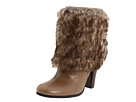 Nine West - Alfrieda (Medium Brown/Taupe Fabric)