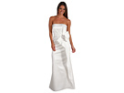 ABS Allen Schwartz - Bow Organza Dress (Off White)