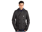 Scotch, Soda - Wool Peacoat w/ Detachable Knitted Cuffs (Antra Melange)